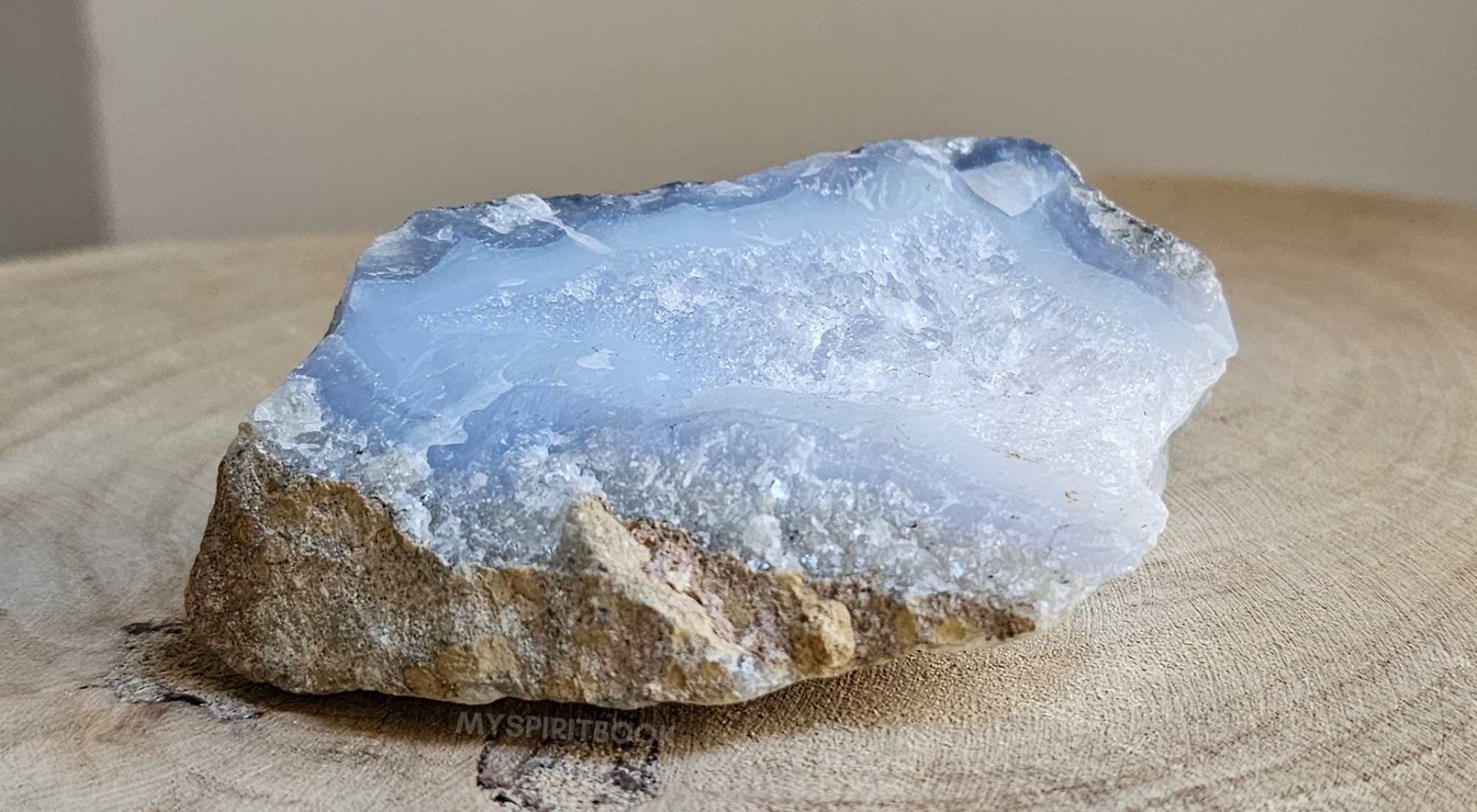 Blue Chalcedony Crystal - Meaning And Properties