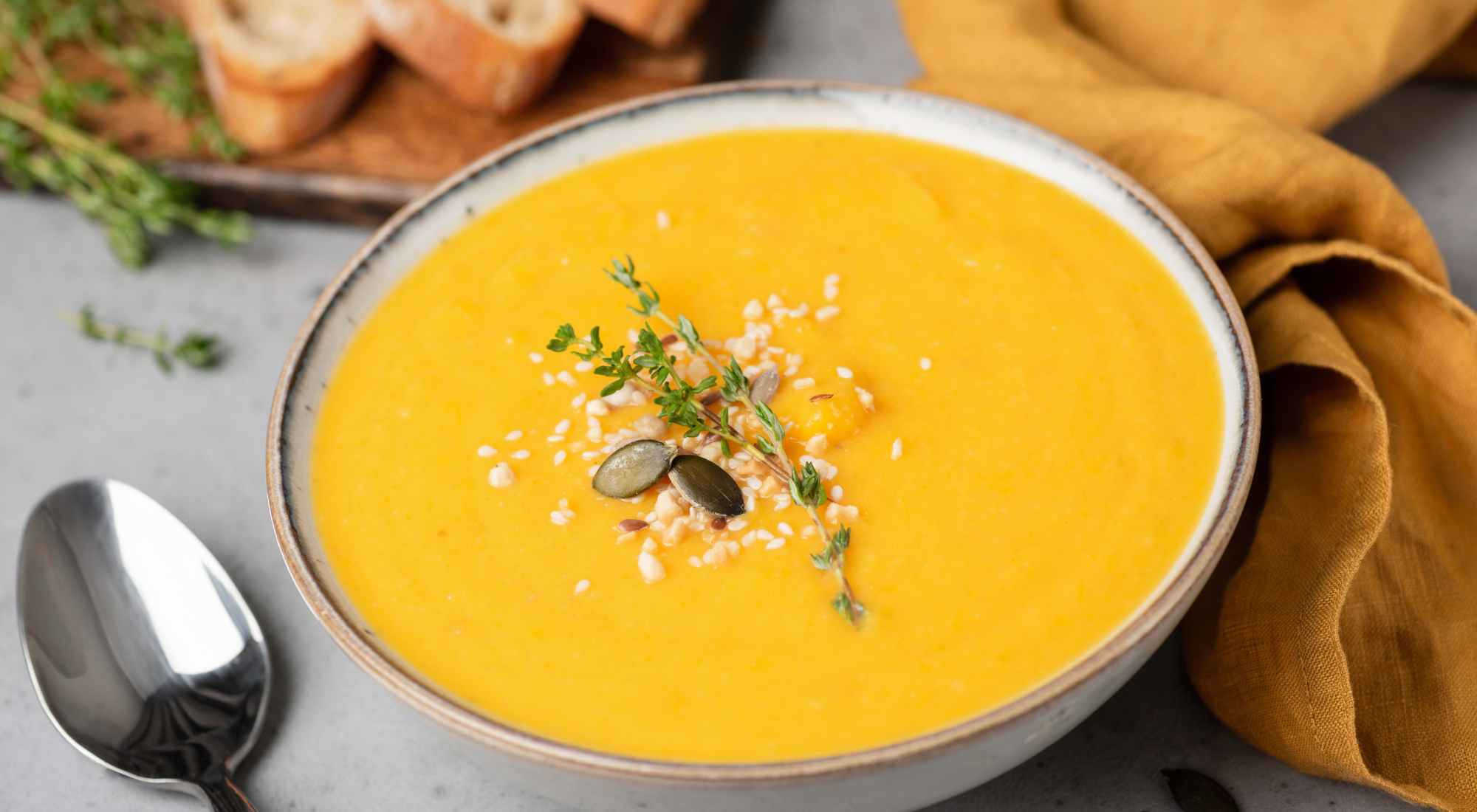 Vegan Pumpkin Soup - Recipes - Tamás Pataki, MySpiritBook Healing School