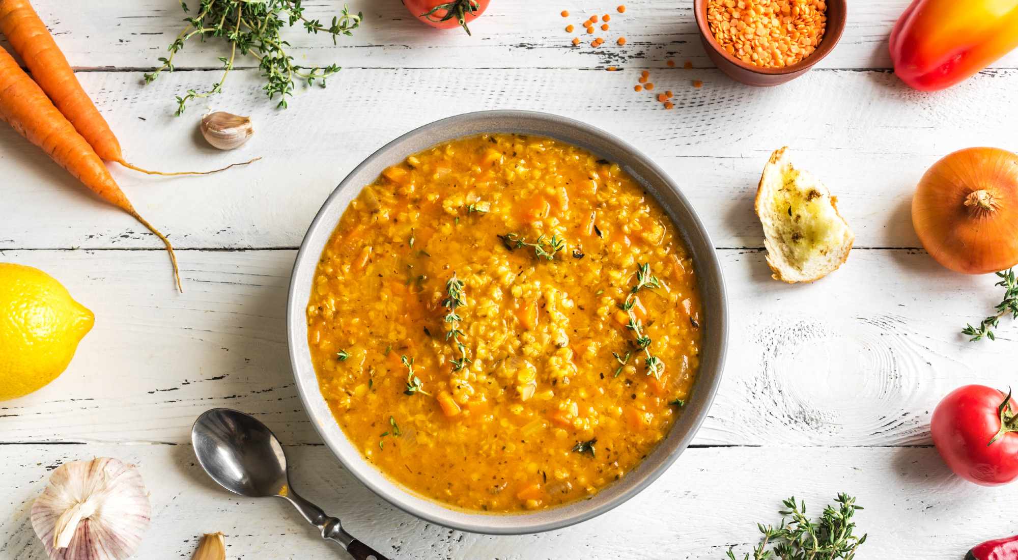 Vegan Red Lentil Curry - Recipes - Tamás Pataki, MySpiritBook Healing School